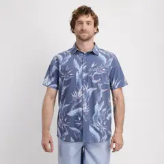 O'NEILL - CAMISA MANGA CORTA TRVLR TRAVERSE TROPIC AZUL