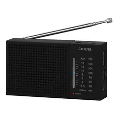 AIWA - Radio Portátil Am-fm Análogo Conector 3.5 Mm Aw-fml2
