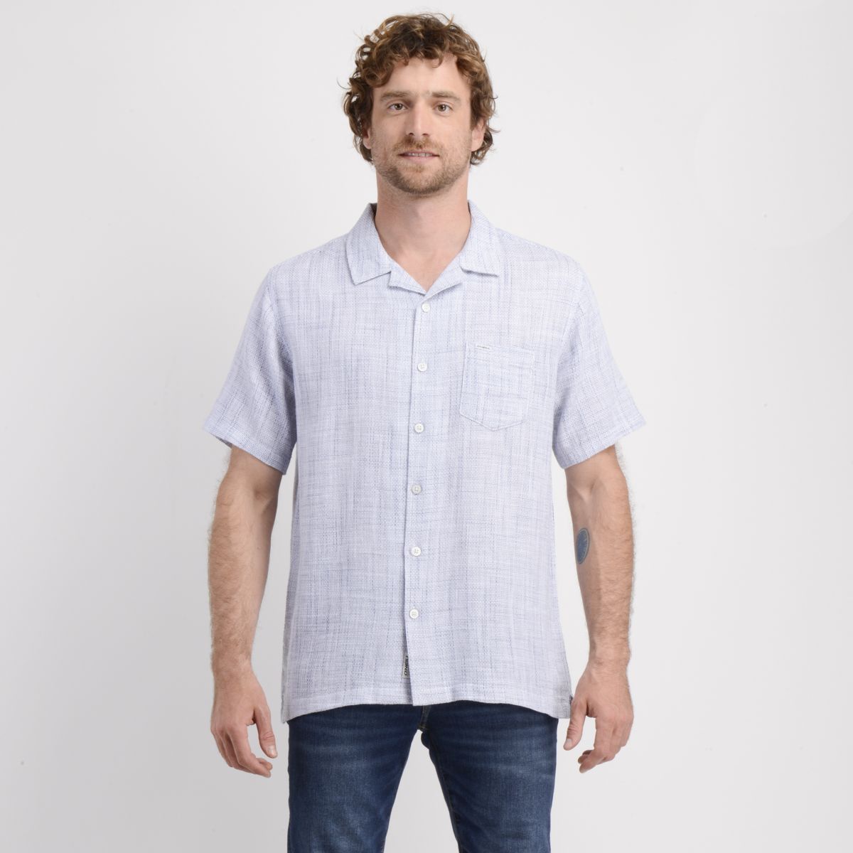 O'NEILL - CAMISA MANGA CORTA PITCH AZUL