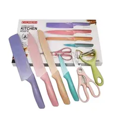 GENERICO - Set De Cuchillos 6 Piezas