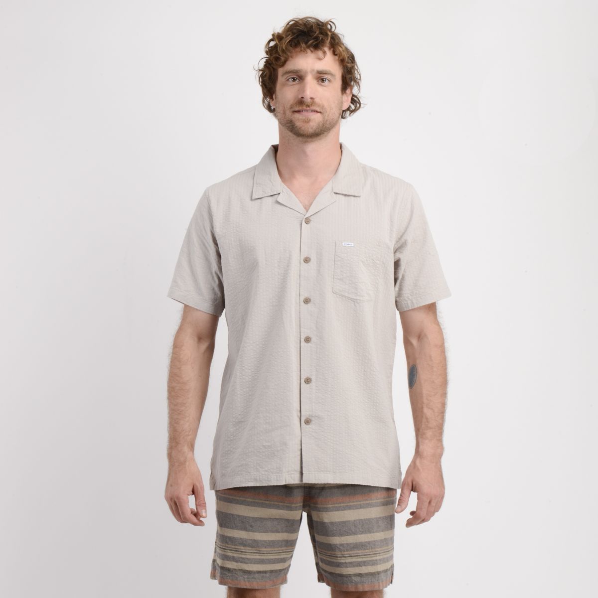 O'NEILL - CAMISA MANGA CORTA HORIZON BEIGE