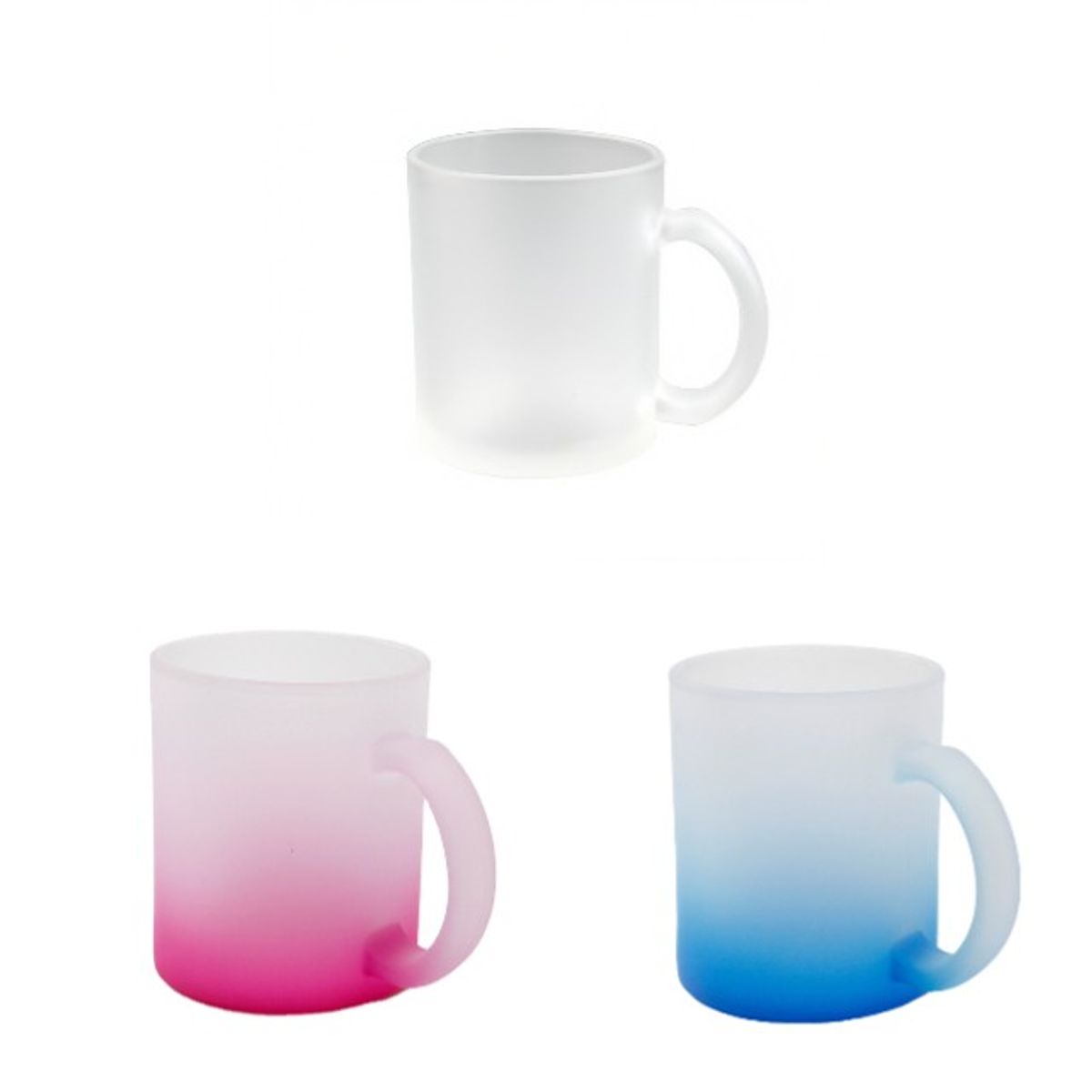 TODOK - Caja de Vaso Empavonado Sublimable de 11Oz Rosado