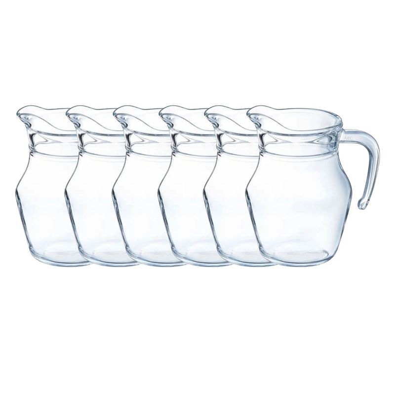 ALLEGRA - Set 6 Jarras Lorito 500mL Dieciochera Para Fiestas Patrias