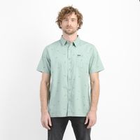 CAMISA MANGA CORTA BLUSTER VERDE CLARO