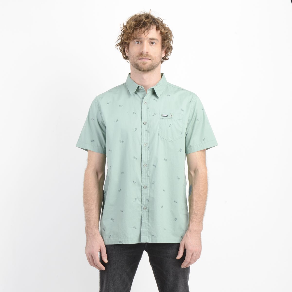 O'NEILL - CAMISA MANGA CORTA BLUSTER VERDE CLARO