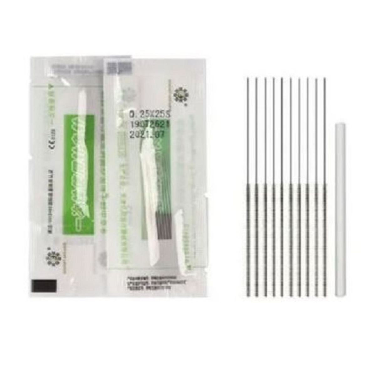 GENERICO - Agujas Desechables Para Acupuntura Esteriles 500 U Aplicador