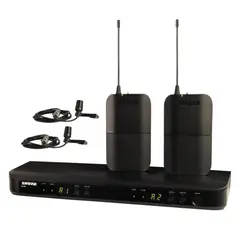 SHURE - Sistema Inalambrico Solapa Dual BLX188CVL-K12 - Negro