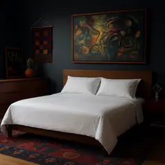 ARMONIA - Set de cama Nieve Super king 144 h Sin estampado