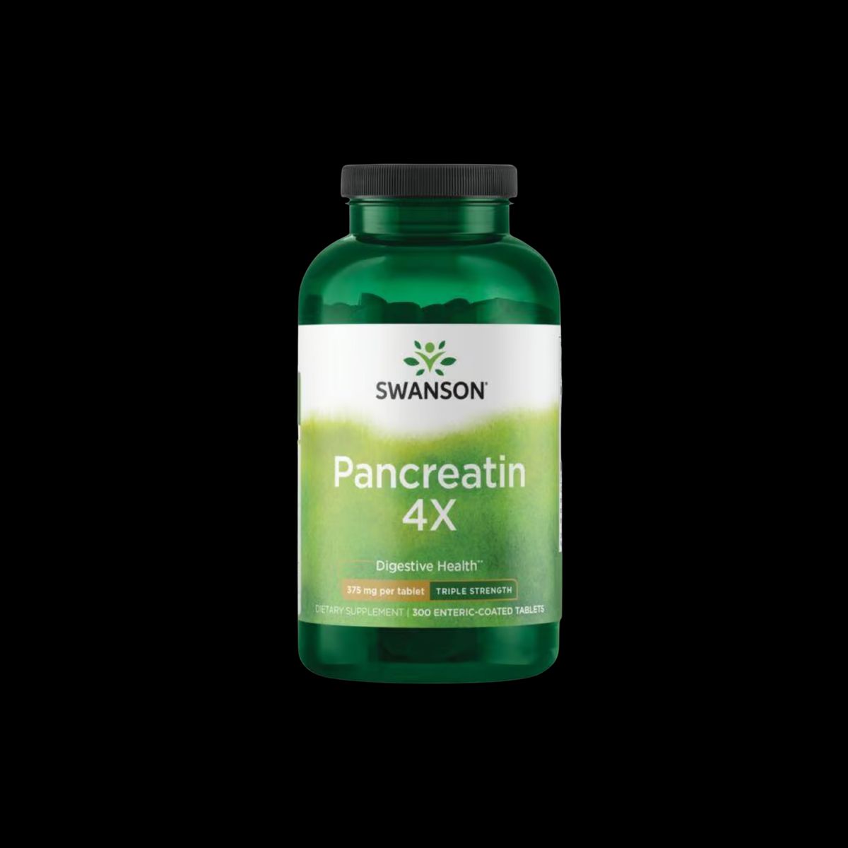 SWANSON - Pancreatin Swanson 4X 375 mg 300 Tabletas