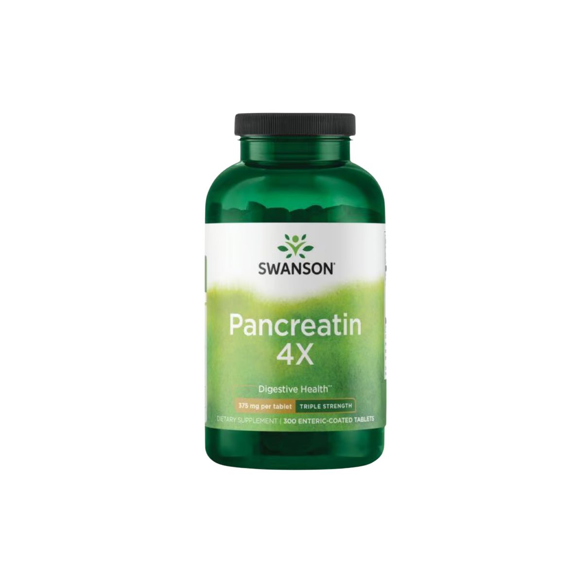 SWANSON - Pancreatin Swanson 4X 375 mg 300 Tabletas
