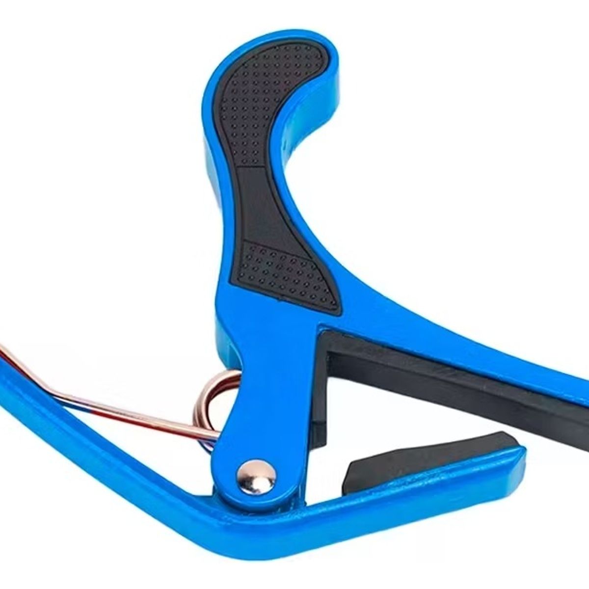 SCORPION - Cejillo Plastico Guitarra Clasica Azul Scorpion Cpd-383