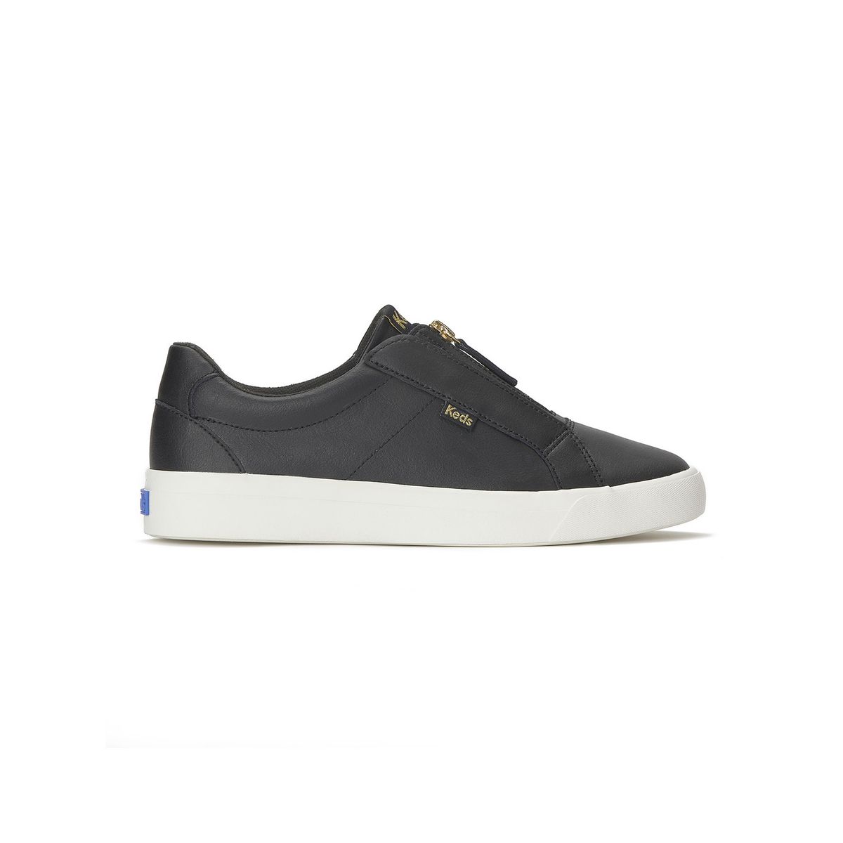 KEDS - Zapatilla Cuero Mujer Pursuit Zip Lthr Negro KEDS