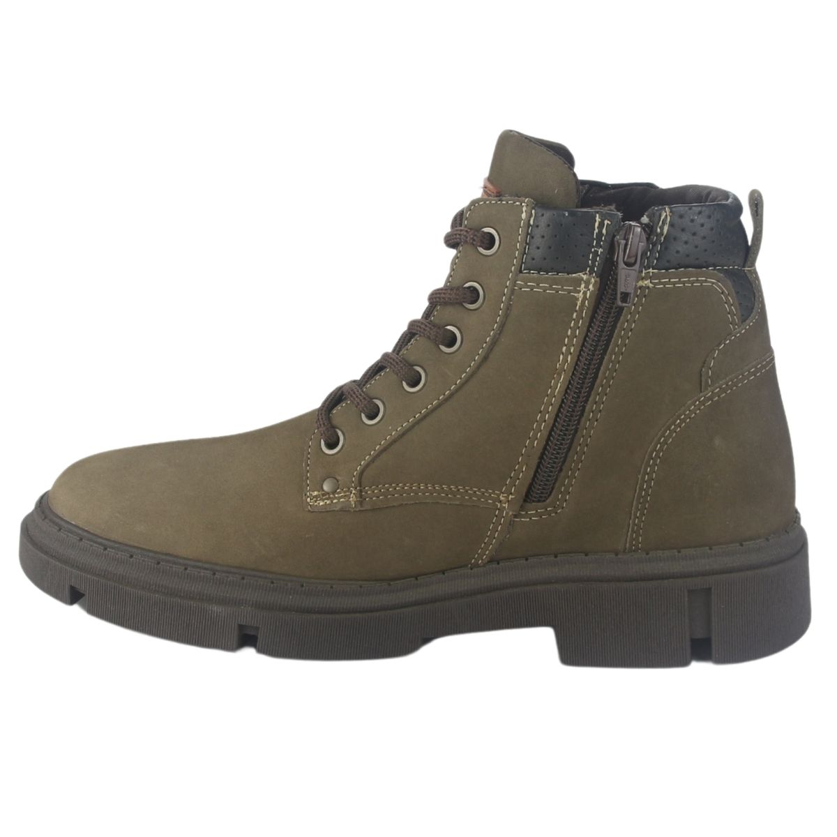 FERRACINI - Botin Hombre Oliva Casual Ferracini 5909