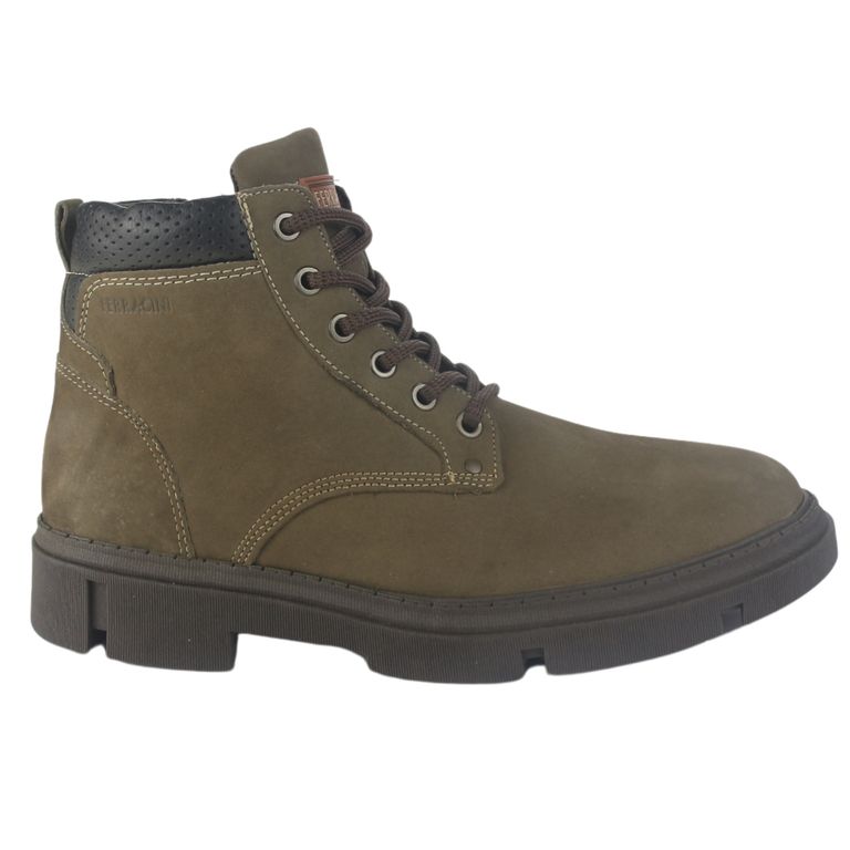 Botin Hombre Oliva Casual 5909