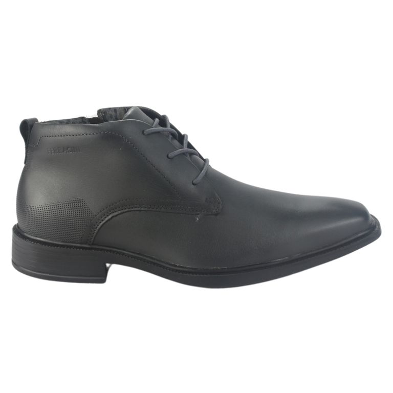 Botin Hombre Plateado Casual 6867