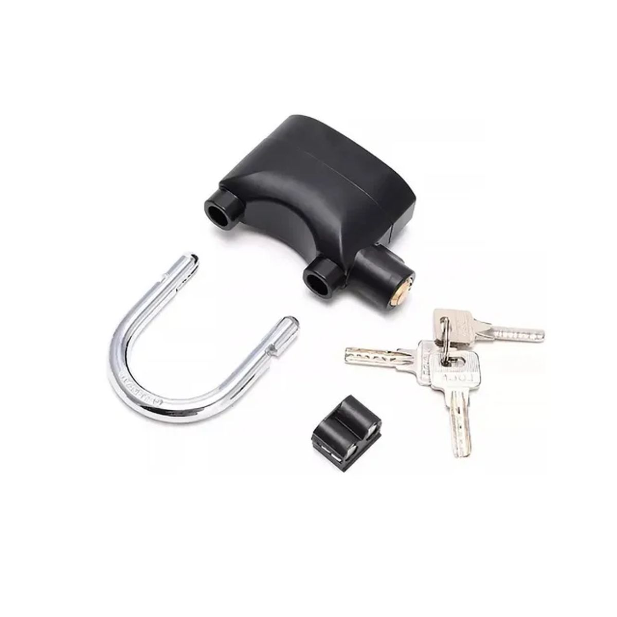 GENERICO - Candado Alarma 110 Db Alarma Lock Para Motos Bicicletas