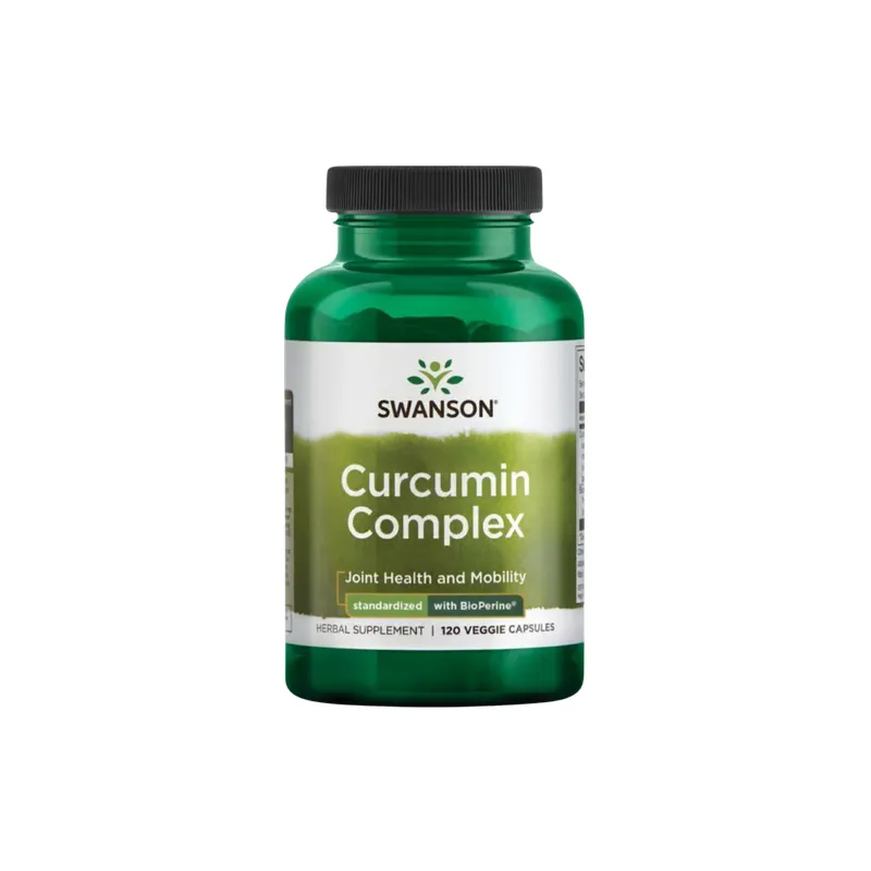 SWANSON - Swanson Curcumin Complex Standarized with Bioperine 120 Veg Caps