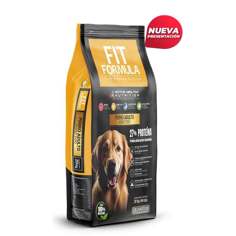FIT FORMULA - Fit Formula Alimento Premium Adulto 20 kg