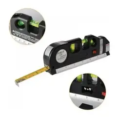 GENERICO - Nivelador Laser Nivel De Laser Cinta Métrica 3 Modos