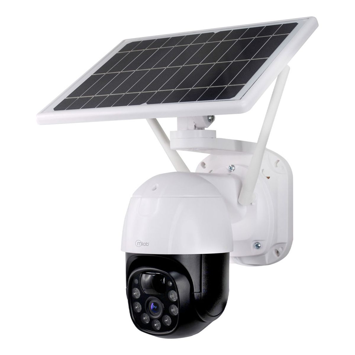 MLAB - Camara De Seguridad Solar View Pro Color Blanco Mlab - 9261