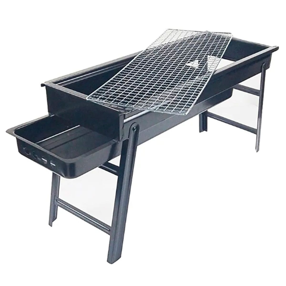 Parrilla A Carbón Bbq Portátil Parrillera Asador 60cm Plegable, marca IRM - Foto 2