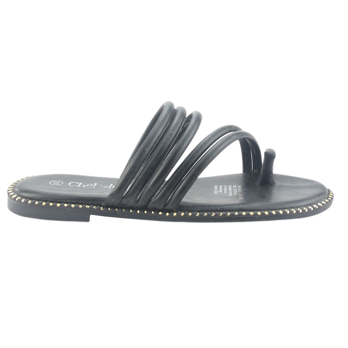 CHALADA - Sandalia Mujer Negro Casual Chalada Amalfi-1