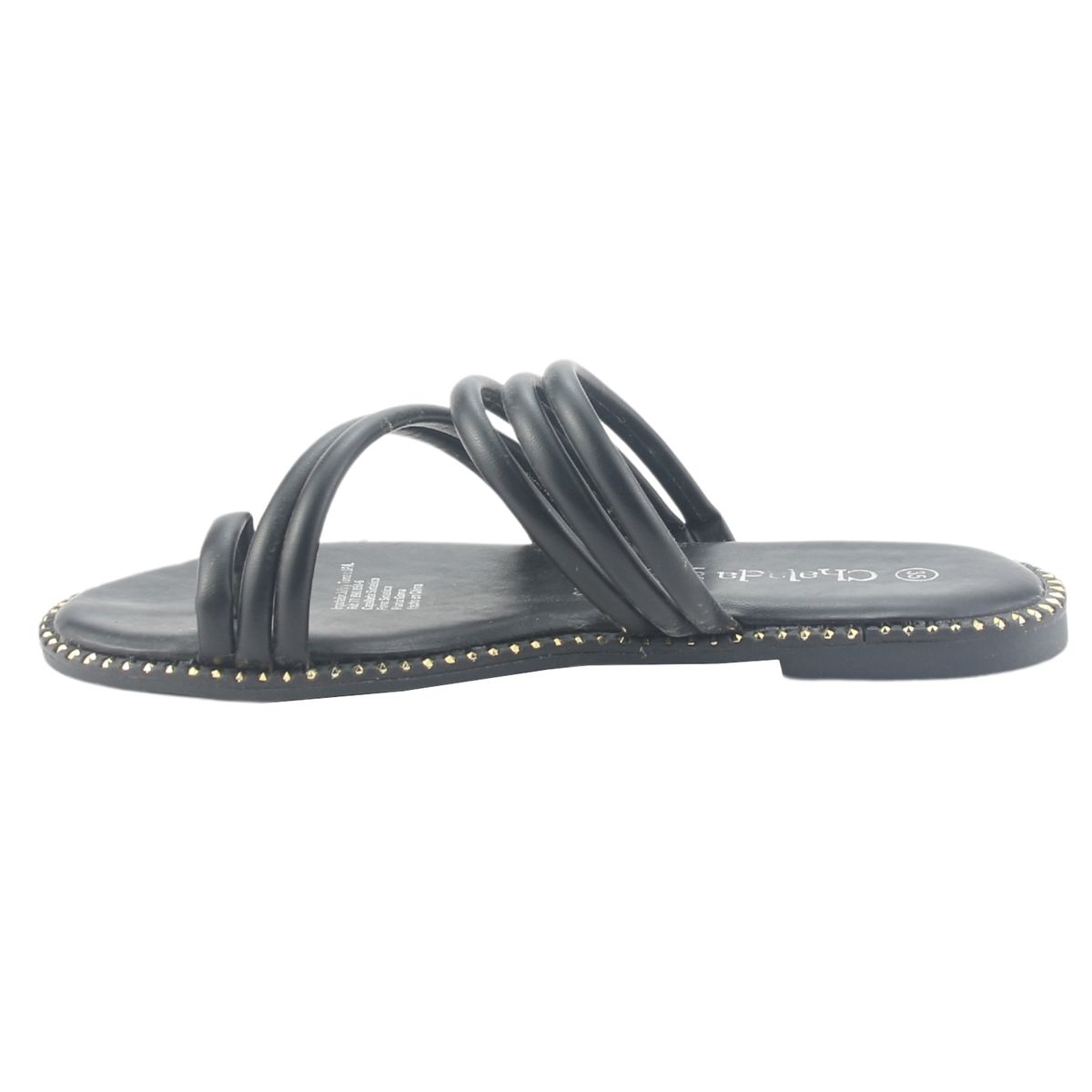 CHALADA - Sandalia Mujer Negro Casual Chalada Amalfi-1
