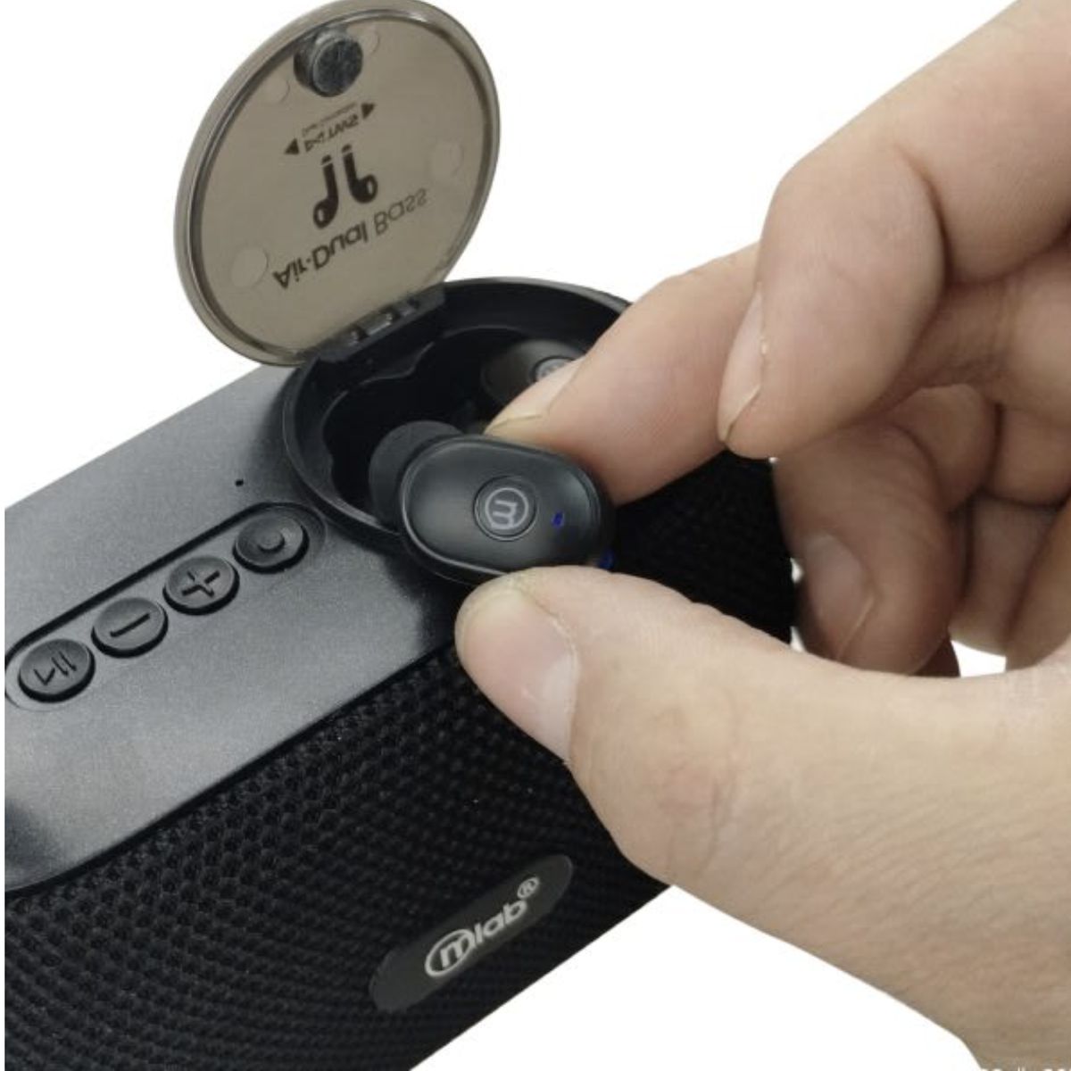 MLAB - Parlante + Audífonos TWS Air Dual Bass Mlab