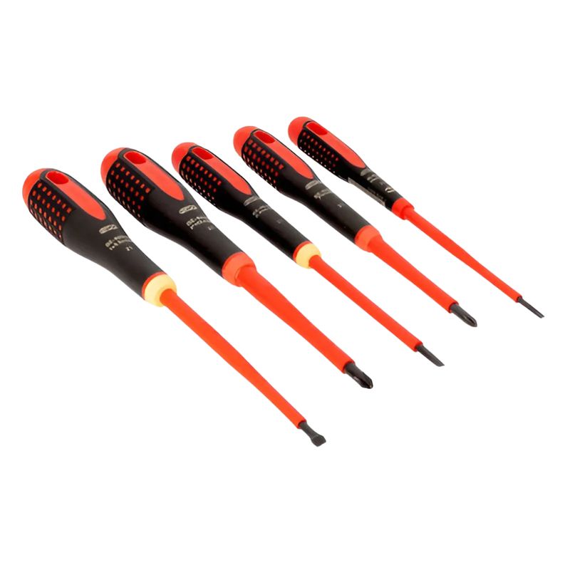 BAHCO - Set De Destornilladores Eléctrico 1000v  ERGO BE9881S BAHCO