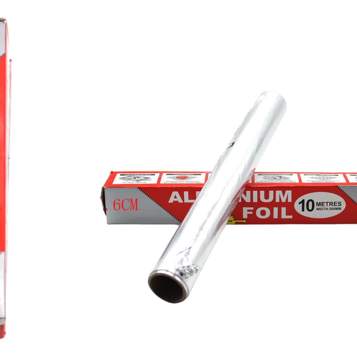 GENERICO - Papel De Aluminio 10 Mts 16.6 X 10.9 Cm Nice Ideal 12962