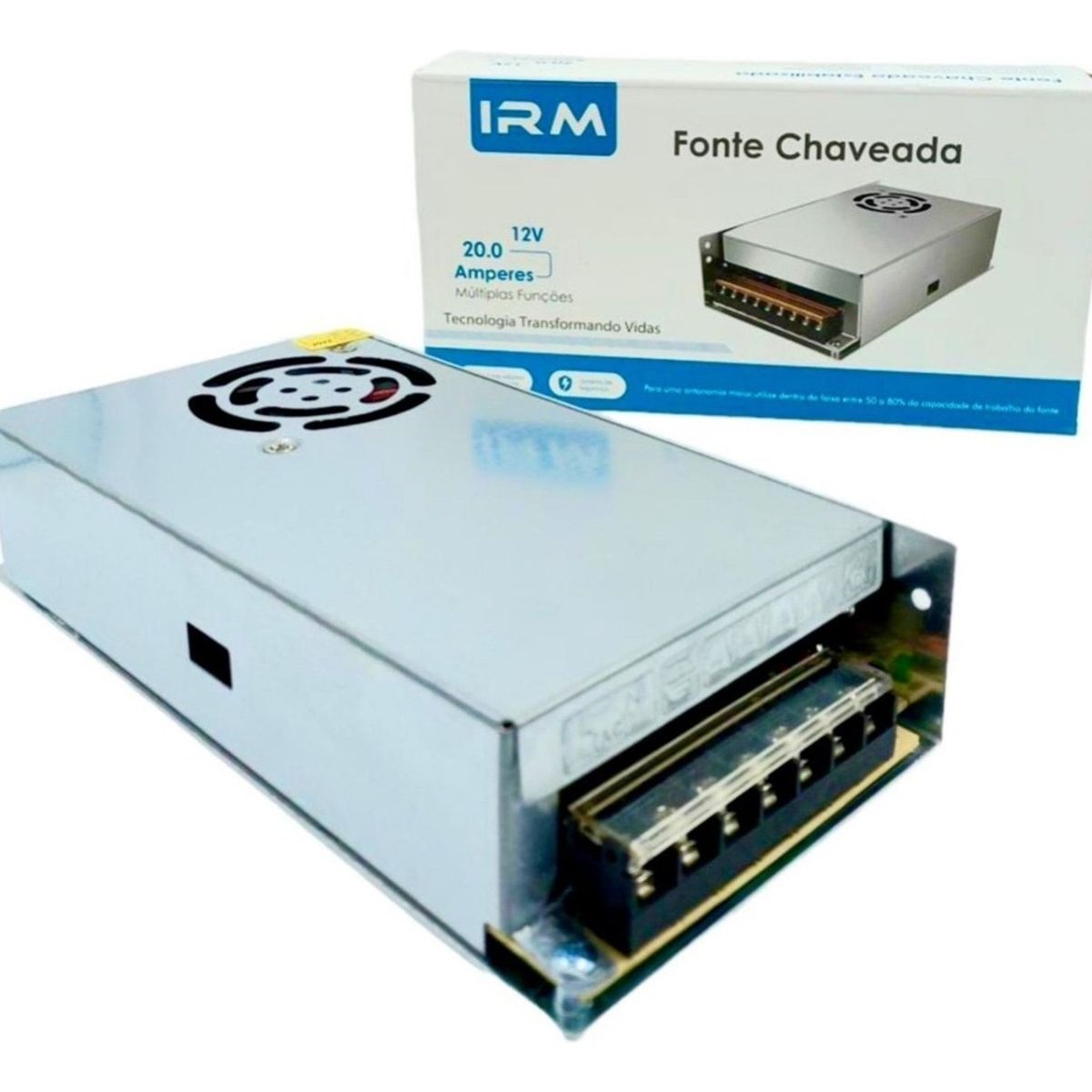 IRM - Fuente De Poder Irm Universal Ac/dc 12v 20a 240w Irm-10186