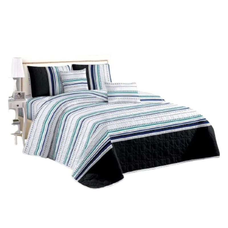 GENERICO - Cubrecama Quilt Verano 2 Plazas - Seattle FLH249