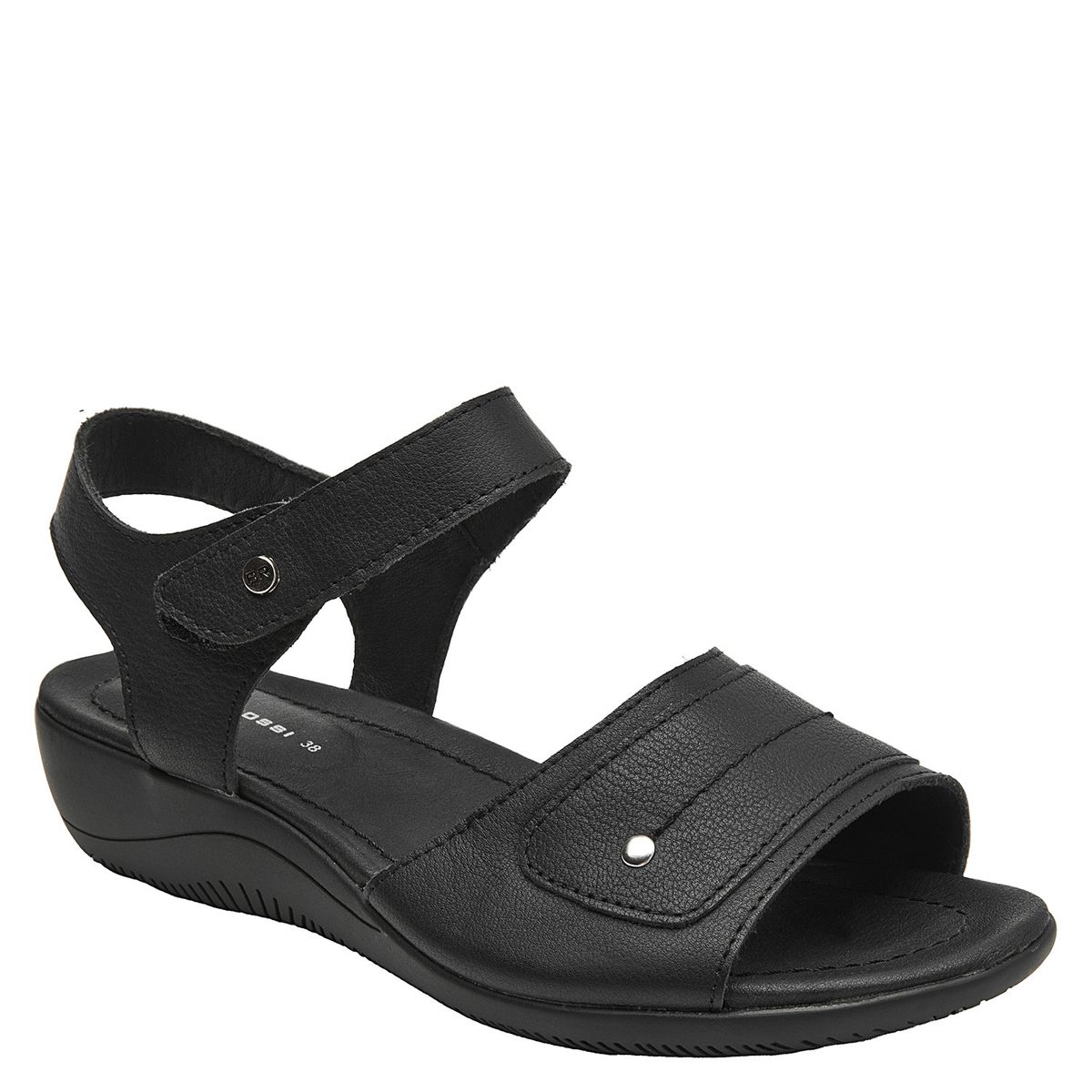 BRUNO ROSSI - Sandalia Mujer Casual Negro Bruno Rossi