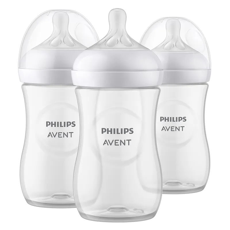 AVENT - Set 3 Mamaderas Natural 3.0 260 Ml Philips Avent