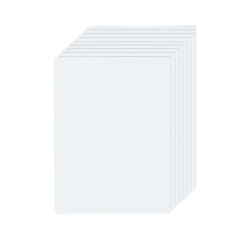 TODOK - Pack de 25 Placas Glossy De Aluminio 30x40Cm Para Sublimar