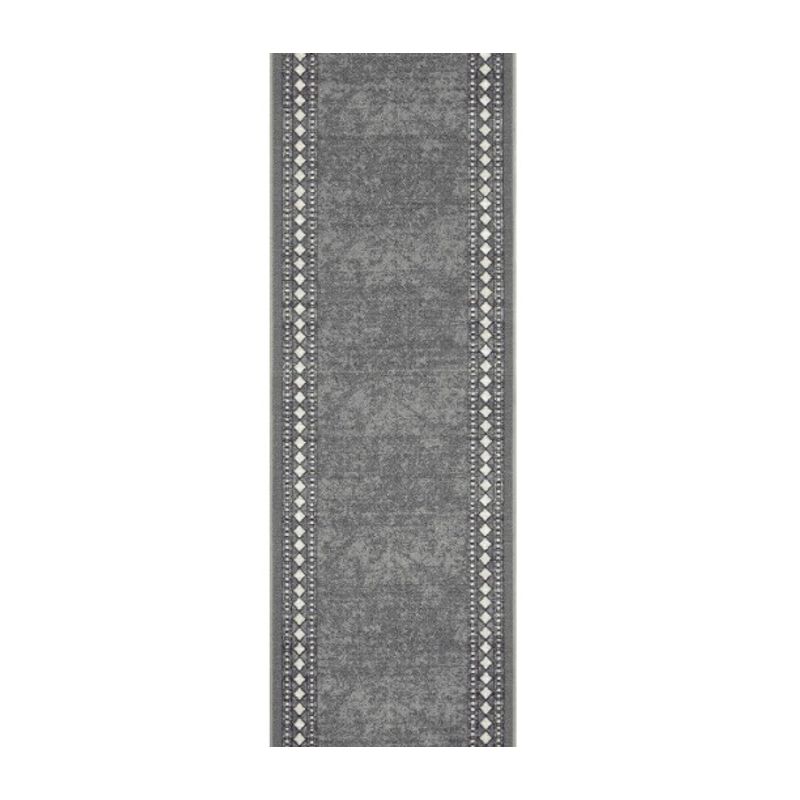 MROTTO - Alfombra Pasillo Gris 70 cm x 180 cm ANTIDESLIZANTE Sin Terminacion