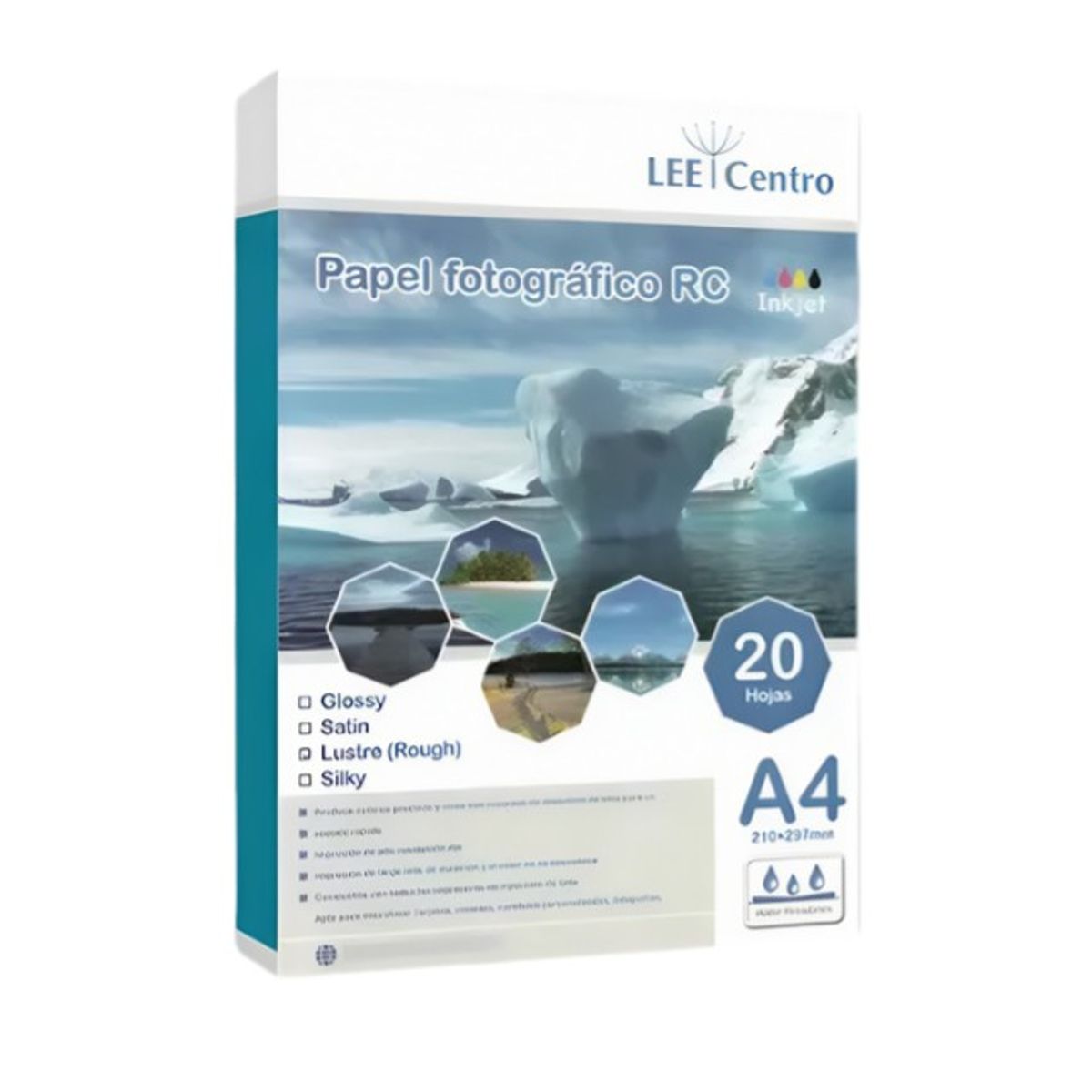 TODOK - Papel Fotográfico Lustre A4 RC 20 Hojas