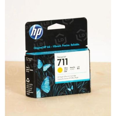 Imagen 2 del producto Tinta 711 Amarillo 29ml CZ132A