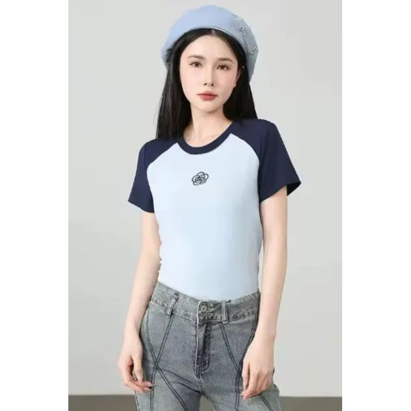 MPROPIA - Polera Mujer Juvenil Tipo Algodón Grueso. Tendencia 593