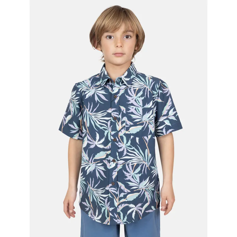 MAUI AND SONS - Camisa MC Aquaira Multicolor Infantil Maui And Sons - Multicolor
