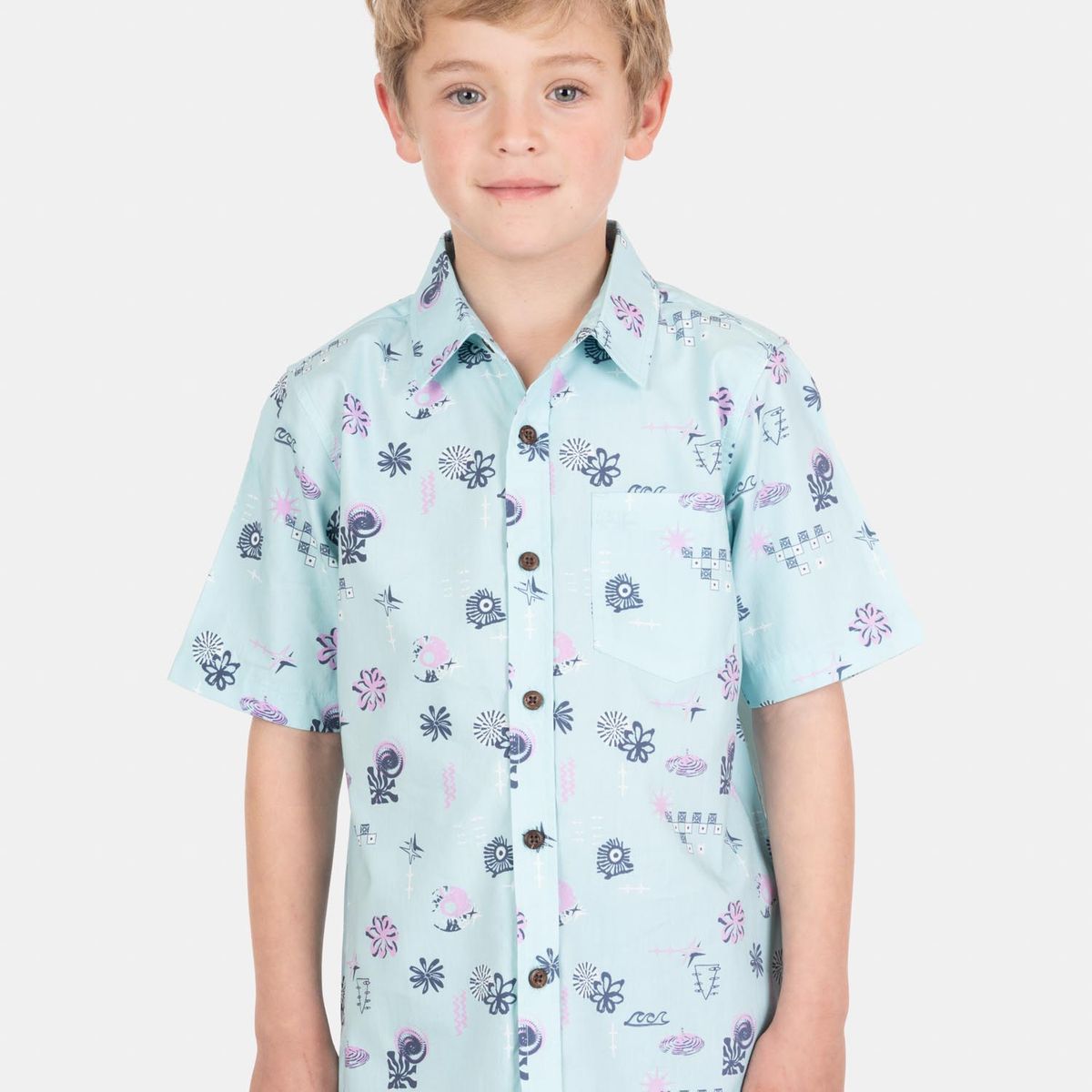 MAUI AND SONS - Camisa MC Survale Multicolor Infantil Maui And Sons - Multicolor