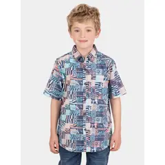 MAUI AND SONS - Camisa MC Mareliah Multicolor Infantil - Multicolor