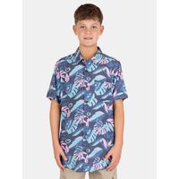 Camisa MC Coralor Multicolor Infantil - Multicolor
