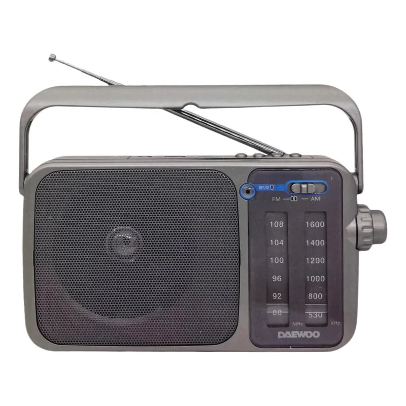 DAEWOO - Radio Portátil Bt 2banda Amfm Usb Negro Daewoo Di-t220