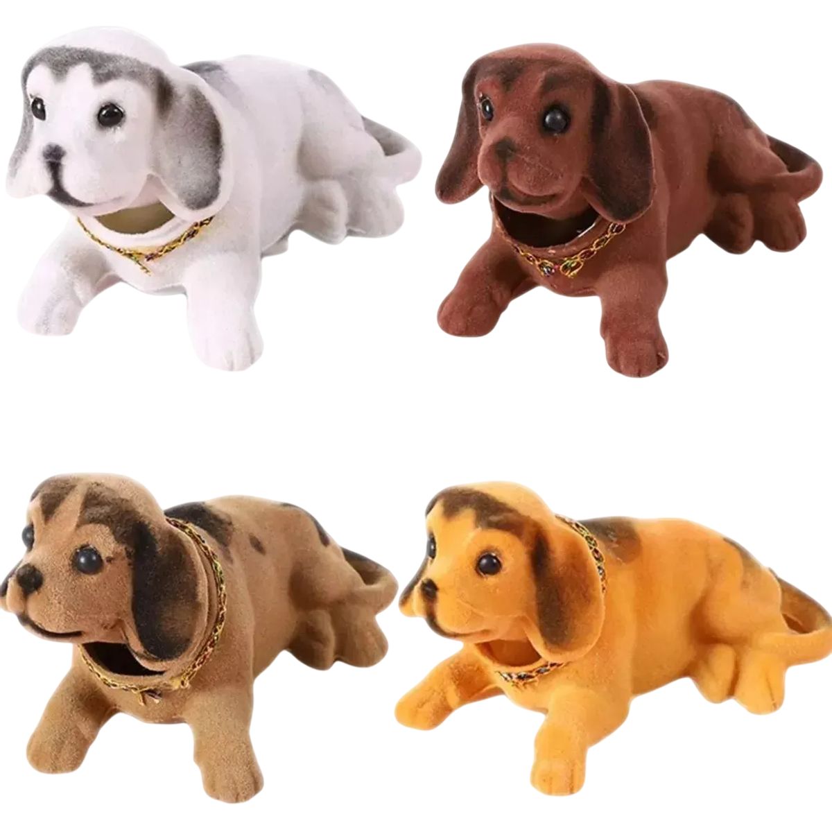 GENERICO - Adorno Perro Que Mueve La Cabeza Para Decoración Auto