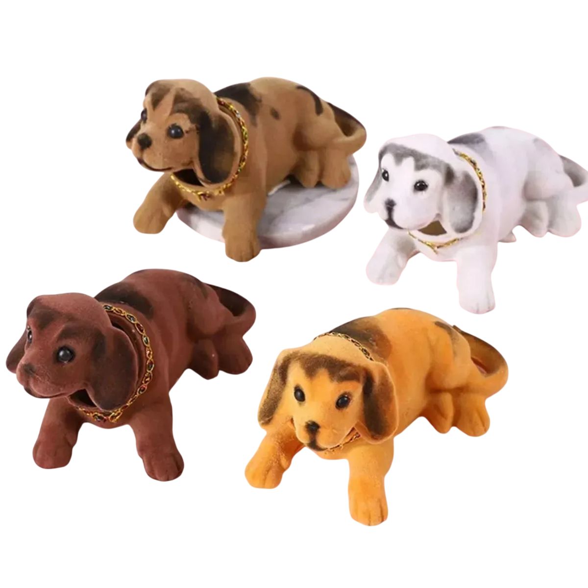 GENERICO - Adorno Perro Que Mueve La Cabeza Para Decoración Auto