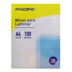 GENERICO - 100 Micas Laminas Para Termolaminar Tamaño A4 100 Micras