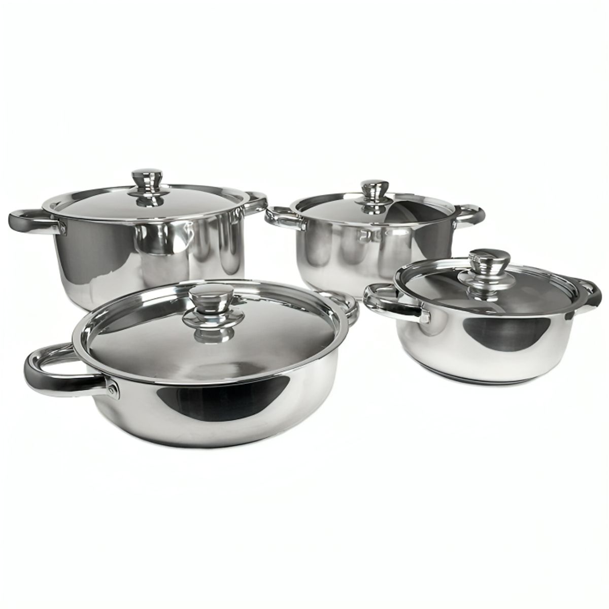 DORAL - Batería de Cocina Línea Málaga de 8 piezas  Doral