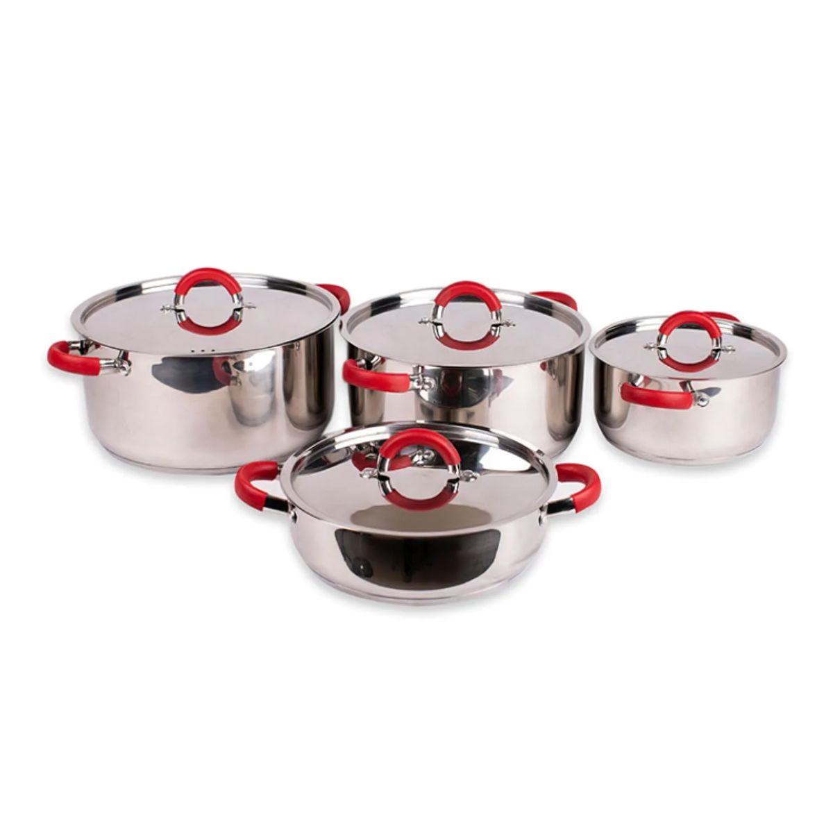 DORAL - Batería de Cocina Familiar Nizza 8 piezas  Doral