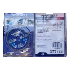 GENERICO - Disco Para Tallar Madera 4-1/2 115 X 22mm Ferretools F3637